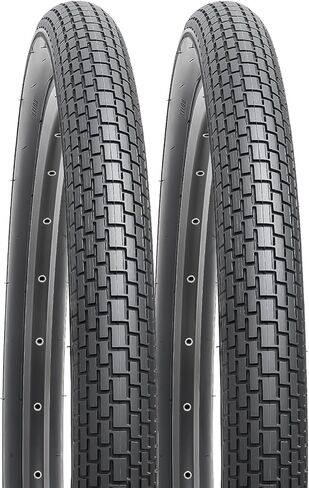 YUNSCM 2-PCS 26" إطارات الدراجة 26 x 2.35/60-559 60TPI و26" أنابيب الدراجة صمام شريدر متوافق مع إطارات وأنابيب الدراجة 26x2.30 26x2.35 26x2.40 (YN-1161) in Saudi Arabia