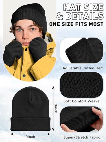 مجموعة من 50 قبعات وقفازات شتوية للرجال والنساء، 24 مجموعة من لوازم المشردين للأعمال الخيرية في الطقس البارد in Kuwait