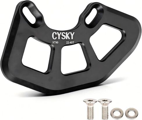 CYSKY Alloy MTB Bash Guard, ISCG05 Bicycle Chain Guard for 22T-40T Single Chainrings, Protector for Mountain Bike Chain, BMX Chain in Kuwait