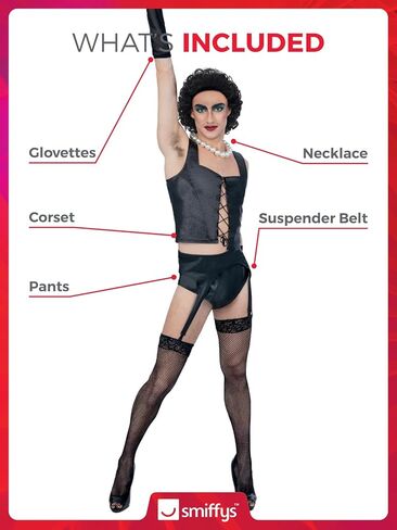 Rocky Horror Show Frank N Furter Costume in Saudi Arabia