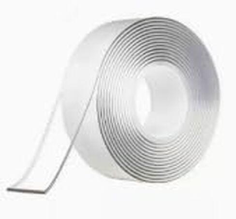 Strong and Seamless Nano Double-Sided Adhesive, Highly Transparent Nano Adhesive, Strong Adhesive Double-Sided Tape (10Mm Wide * 5m Long; 2mm Thick Transparent) in Saudi Arabia