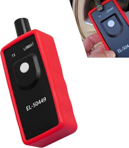 أداة إعادة تعلم TPMS لسيارة Ford Lincoln، أداة إعادة ضبط مستشعر مراقبة ضغط الإطارات التلقائي، أداة برمجة TPMS EL-50449 (أسود) in Saudi Arabia