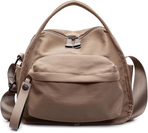 حقائب كروس من النايلون للنساء، حقيبة كتف عصرية، جيب أمامي، حقيبة يد بمقبض علوي in Kuwait