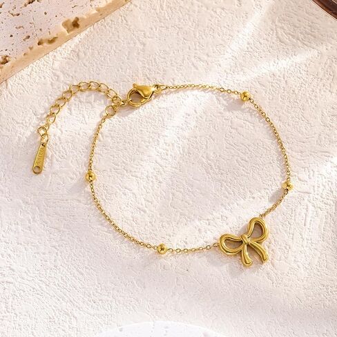 Vintage Link Bracelet Handcrafted Adjustable Dainty Chain Bracelets Spring Summer Style Jewelry Valentine Party Birthday Gift for Women in Saudi Arabia