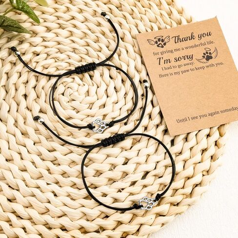 Ikacvb Dog Memorial Bracelet Dog Passing Away Gifts For Women Men Dogs Owner Pet Loss Sympathy Gift Meaningful Remembrance Loss Of Dogs Gifts For Pet Lovers in Saudi Arabia
