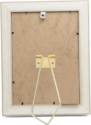 COHEALI 3sets Picture Frame Holder Stand Simple Design Easy to Install for Home Office Display Strong Printing Support Elegant Imitation Gold Frame 4pcs*3 in Saudi Arabia