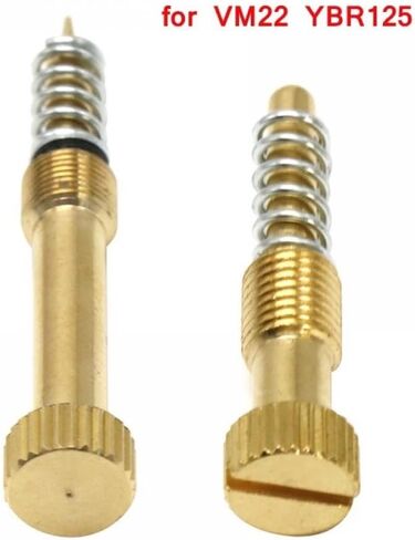VM22 المكربن ​​الهواء خليط الوقود المسمار المسمار وضبط سرعة الخمول مجموعة المسمار خنق متوافق مع YBR125 (برغي ضبط الخمول) in Kuwait