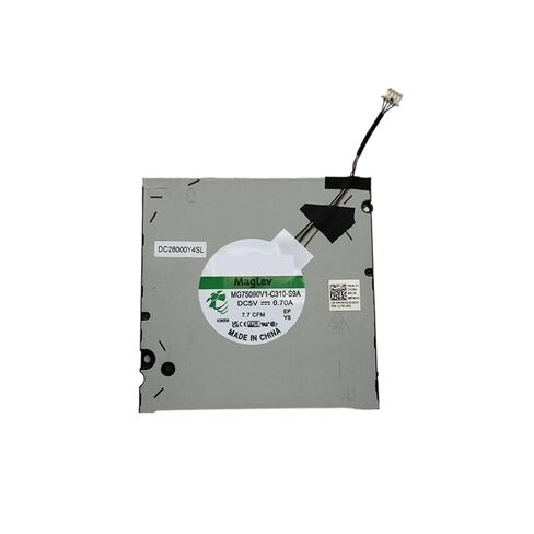 Laptop CPU Cooling Fan for 7670 7680 P114F DC28000Y4SL MG75090V1-C310-S9A 0MFWHG DC5V 0.70A 7.7CFM(2pcs) in Saudi Arabia