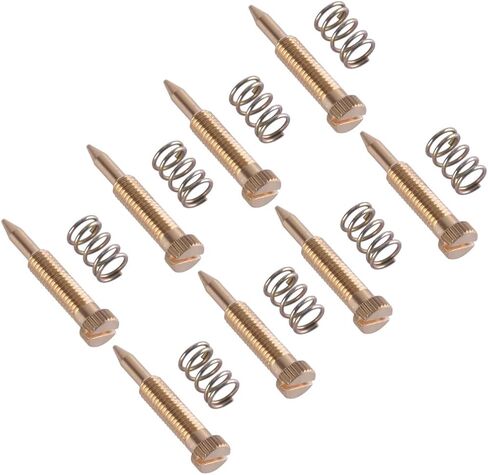 [ملحقات السيارة 8 قطع برغي خليط الهواء الخامل وزنبرك مناسب لفورد 2100 2150 4300 4350 هولي 1bbl المكربن ​​سهل التركيب] in Kuwait