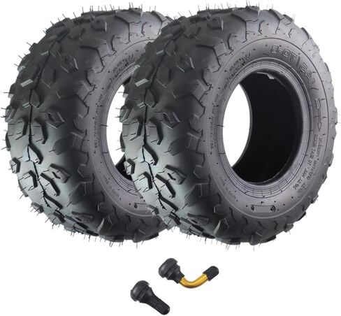 إطارات 145/70-6 145-70-6 تناسب كولمان CC100X CT100U GMB100 لدراجة Baja Doodle Bug DB30 الصغيرة KT196 Go Kart Motovox MBX10 Monster Moto MMB80 Mini Bike Kazuma 110cc ATV Quad Go Kart 2 Pack in Kuwait