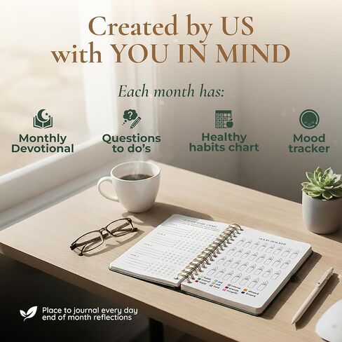 Faith-Based Daily Planner For School College: Organize Your Life with Monthly Devotional Healthy Habit Trackers and Goal Setting Tools in Saudi Arabia