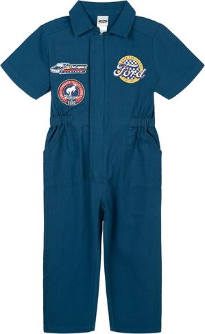 Ford Twill Racing Zip Up Cosplay Coverall Logo Toddler to Big Kid Sizes (2T - 8) in Saudi Arabia