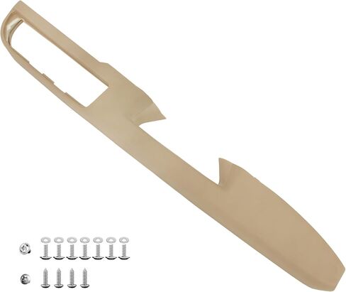 KAIRAY 80994 Front Left Driver Side Armrest, Door Panel Compatible with Chevy Silverado Avalanche Tahoe Suburban GMC Sierra Yukon 2010-2014, Door Release Handle Above Armrest 27 IN, Black GM# 84127280 in Kuwait