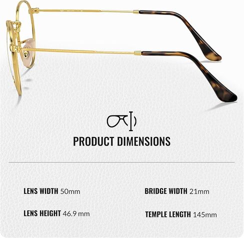 نظارة Ray-Ban RB3447V معدنية مستديرة الشكل مع مجموعة النظارات الرسمية in Saudi Arabia