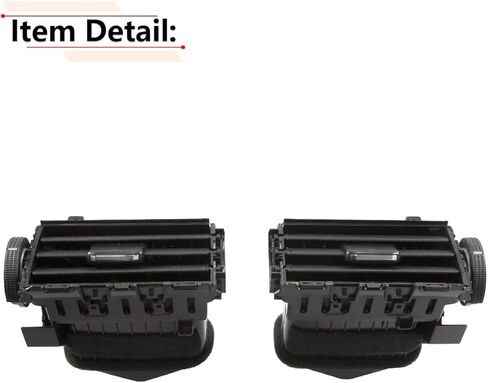 RLB-HILON 1Pair Dashboard Center AC Dash Air Vents Compatible with Toyota 4Runner 2010 to 2022 Year, for LHD Type only 55670-35041 55680-35011 in Saudi Arabia
