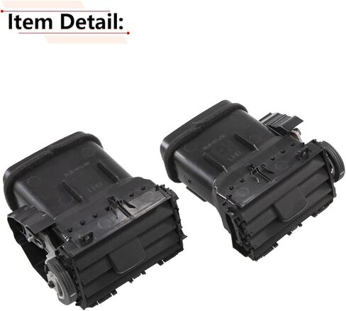 RLB-HILON 1Pair Dashboard Center AC Dash Air Vents Compatible with Toyota 4Runner 2010 to 2022 Year, for LHD Type only 55670-35041 55680-35011 in Saudi Arabia