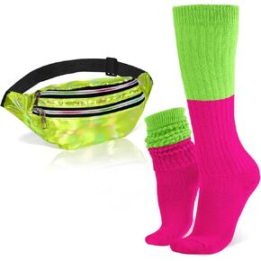 المجسم فاني حزم للنساء الرجال عبر الجسم ترهل الجوارب حقيبة بحزام الجوارب Scrunch 80s 90s الملحقات in Kuwait