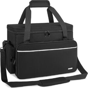 GMAK Teacher Briefcase, Teacher Tote Bags with 15.6 Inch Laptop Compartment, Scrapbook Tote Craft Organizer with Pockets in Kuwait