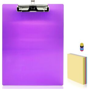 حافظة مكتب من الألومنيوم مصنوعة من المعدن المقاوم للصدأ وحامل قلم قابل للتعليق بمشبك منخفض الحجم A4 9 بوصة × 12.6 بوصة مع ملاحظة لاصقة للمهنيين الطبيين في المكاتب المدرسية والأعمال in Kuwait