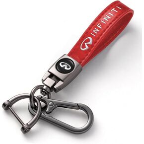 سلسلة مفاتيح جلدية للسيارة، لسلسلة مفاتيح السيارة Acura Integra RSX TSX TL ملحقات حلقة سلسلة مفاتيح للرجال والنساء OG_Red in Kuwait