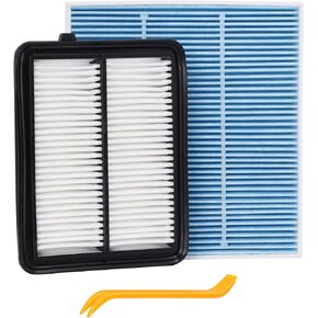 Engine Air Filter&Cabin Air Filter Combo Pack-Compatible with Nissan Kicks L4-1.6L Gas 2018-2024,Versa L4-1.6L Gas 2020-2025-CF12552&CA12315 in Kuwait