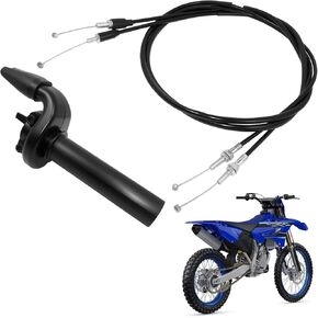 مجموعة خانق مع كابل لـ YZ WR 250F 426F 450F CRF 150R 250X KX250F KLX450F YFZ450 TRX450R، مجموعة خانق الدراجة الترابية مع كابل خانق للتشغيل السلس والاستجابة السريعة in Kuwait