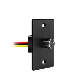 Acegoo RV Light Dimmer Switch DC 12V الألومنيوم عالي الجانب PWM Dimmer، مثالي لشاحنة Camper Van Boat Trailer Truck Cars Strip Light، تعتيم دوار (6A-أسود) in Kuwait