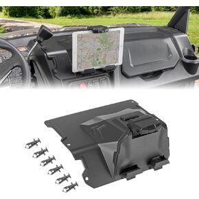حامل الكمبيوتر اللوحي KEMIMOTO Spring Back متوافق مع CFMOTO UFORCE 1000/1000 XL 2019-2025، حامل الأجهزة الإلكترونية UTV للهاتف ونظام تحديد المواقع العالمي، بما في ذلك ملحقات صندوق التخزين in Kuwait