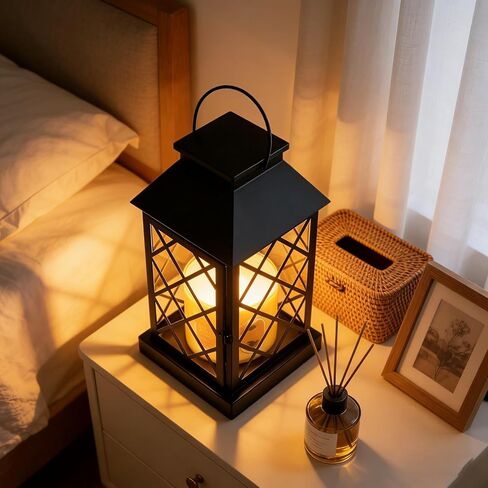 مصباح تدفئة الشموع مع مؤقت، فانوس تدفئة شموع قابل للتعتيم لـ 3 شموع فتيل كبيرة، مصباح شمعة معدني مغلق عتيق لبيت المزرعة، يذوب الشمع أكثر دفئًا، هدايا عيد ميلاد لديكور المنزل للأمهات in Kuwait