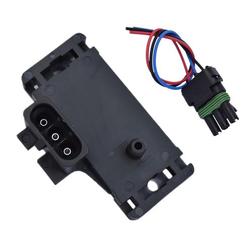 12223861 3Bar Manifold Absolute Pressure Map Sensor Turbo Boost Pigtail Connector Plug Wire Compatible with Pontiac Diesel Series 16040749 12219935 in Saudi Arabia