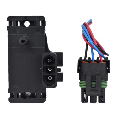 12223861 3Bar Manifold Absolute Pressure Map Sensor Turbo Boost Pigtail Connector Plug Wire Compatible with Pontiac Diesel Series 16040749 12219935 in Saudi Arabia