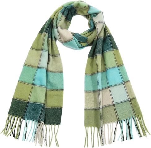 وشاح شتوي كشمير للنساء والرجال | غلاف سميك صلب منقوش للطقس البارد | أوشحة خفيفة الوزن للسفر in Kuwait