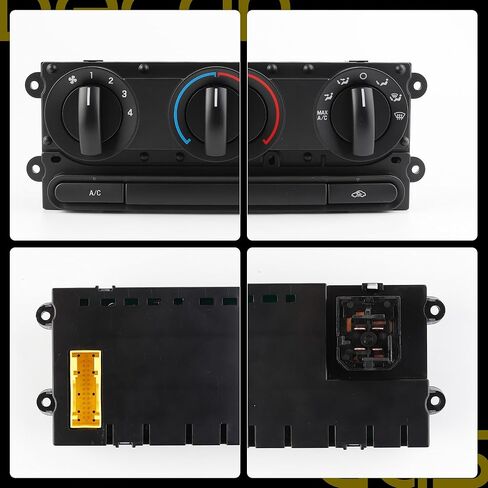 Dasbecan 599-172 AC Control Panel Compatible with Ford F-150 & Ford Lobo 2005-2008, HVAC Climate Control Module Replaces 599172 5L3419980AA in Saudi Arabia