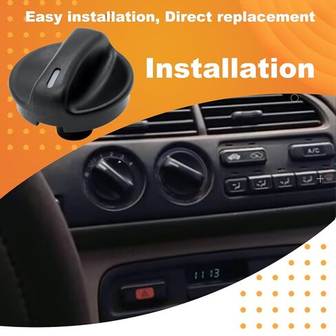 مقبض مفتاح تشغيل مروحة السخان للتحكم في الهواء متوافق مع Honda Accord CD2 CD4 CD5 1994-1997 بعض الموديلات تحل محل #79581-SV4-A01 in Saudi Arabia