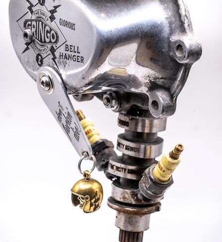 دراجة نارية Gremlin Bell Hanger Retro لا تموت! محفورة المروحية هارلي سائق المدرسة القديمة in Kuwait