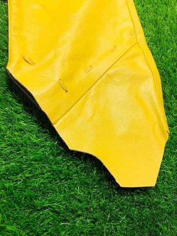 Men's Traditional Cowboy Western Leather Pants Gold Braided with Side Fringe Native American Western Trouser in Saudi Arabia