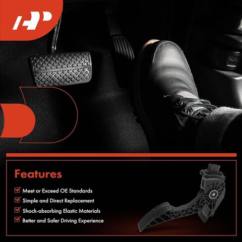 A-Premium Accelerator Pedal with Position Sensor Assembly Compatible with Chevrolet Impala 2009-2013, Impala Limited 2014-2016 & Buick Allure 2009, LaCrosse 2009 in Saudi Arabia
