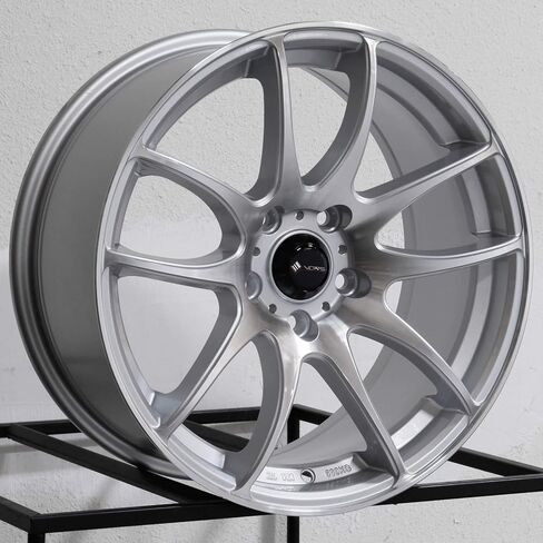 17x8 Vors TR4 5x114.3 35 Silver Machined Wheel Rim 73.1 in Saudi Arabia