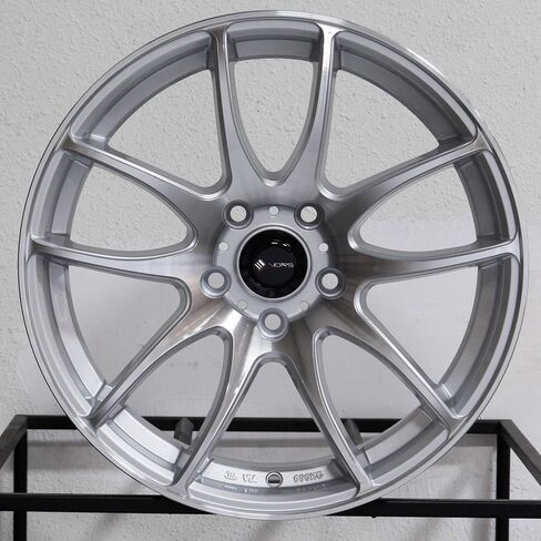 17x8 Vors TR4 5x114.3 35 Silver Machined Wheel Rim 73.1 in Saudi Arabia
