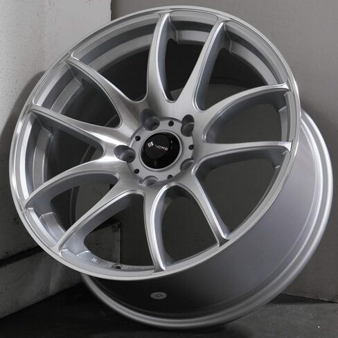 17x8 Vors TR4 5x114.3 35 Silver Machined Wheel Rim 73.1 in Saudi Arabia