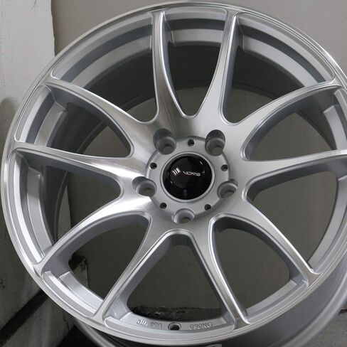 17x8 Vors TR4 5x114.3 35 Silver Machined Wheel Rim 73.1 in Saudi Arabia