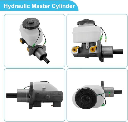 M630291 Brake Master Cylinder (3.5L V6) Compatible with Honda Pilot 2005-2008,Ridgeline 2006-2008,For Acura MDX 2003-2006,Replaces 46100-S3V-A11,46100-SJC-A51 in Saudi Arabia