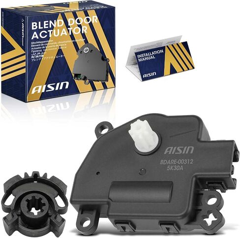 AISIN BDARE-00312 Main HVAC Blend Door Actuator with Gear Kit - Compatible with Jeep Grand Cherokee 2011-2013, Dodge Durango 2011-2013 - Temperature in Saudi Arabia