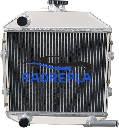Radiator Compatible with Ford Compact Tractor 1300 With Cap ~SBA310100211 Radiador 2 Row Aluminum Tractor Radiators in Kuwait