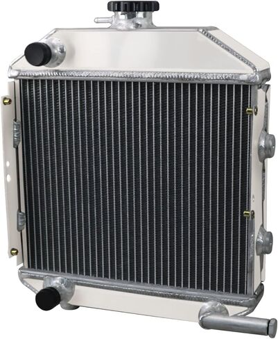 Radiator Compatible with Ford Compact Tractor 1300 With Cap ~SBA310100211 Radiador 2 Row Aluminum Tractor Radiators in Kuwait
