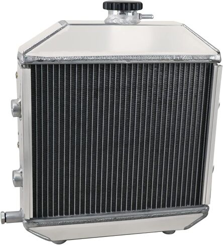 Radiator Compatible with Ford Compact Tractor 1300 With Cap ~SBA310100211 Radiador 2 Row Aluminum Tractor Radiators in Kuwait