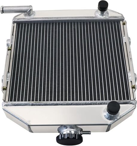 Radiator Compatible with Ford Compact Tractor 1300 With Cap ~SBA310100211 Radiador 2 Row Aluminum Tractor Radiators in Kuwait