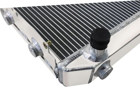 Radiator Compatible with Ford Compact Tractor 1300 With Cap ~SBA310100211 Radiador 2 Row Aluminum Tractor Radiators in Kuwait