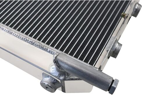 Radiator Compatible with Ford Compact Tractor 1300 With Cap ~SBA310100211 Radiador 2 Row Aluminum Tractor Radiators in Kuwait