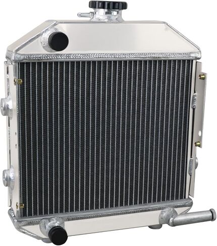 Radiator Compatible with Ford Compact Tractor 1300 With Cap ~SBA310100211 Radiador 2 Row Aluminum Tractor Radiators in Kuwait